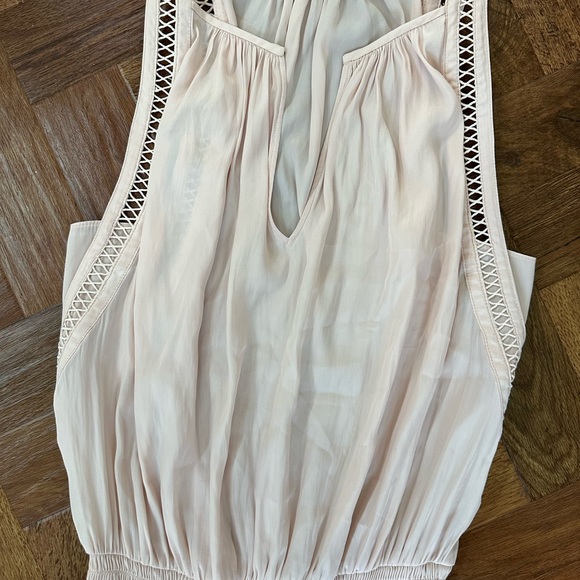 Ramy Brook Smocked Mini Dress - Light Pink - Picture 7 of 9